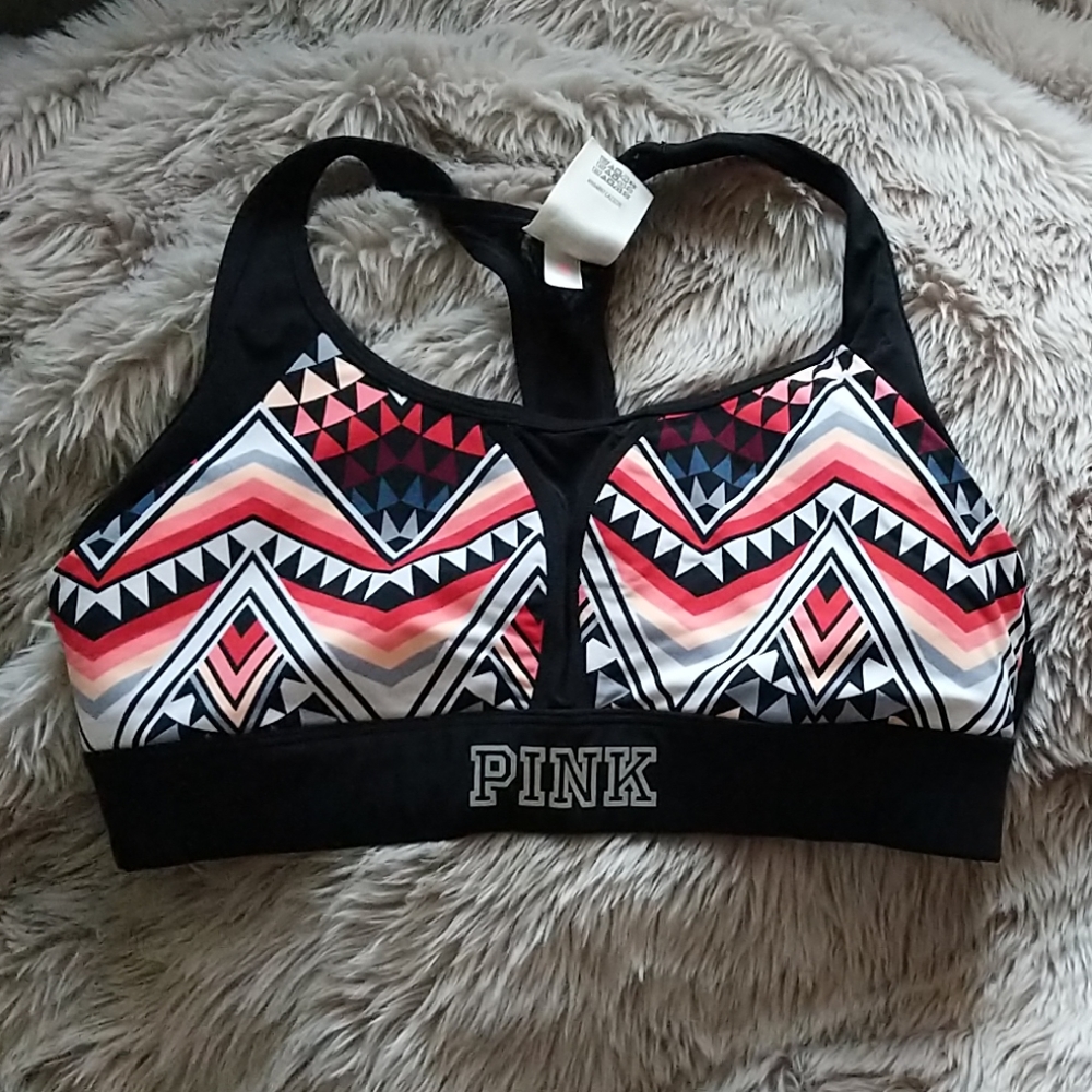 NWOTVictoria's Secret Pink Tribal Print Sports Bra